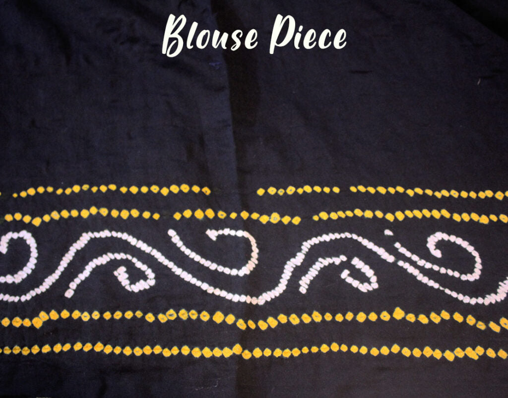 Black Gharchola Pure Gaji Silk Bandhani Saree Saree – Handloom Saree Online India | Elegantt Drapes