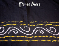 Black Gharchola Pure Gaji Silk Bandhani Saree Saree – Handloom Saree Online India | Elegantt Drapes