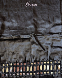 Back Mashru Silk Kutch Mirror Work Blouse – Handloom Saree Online India | Elegantt Drapes