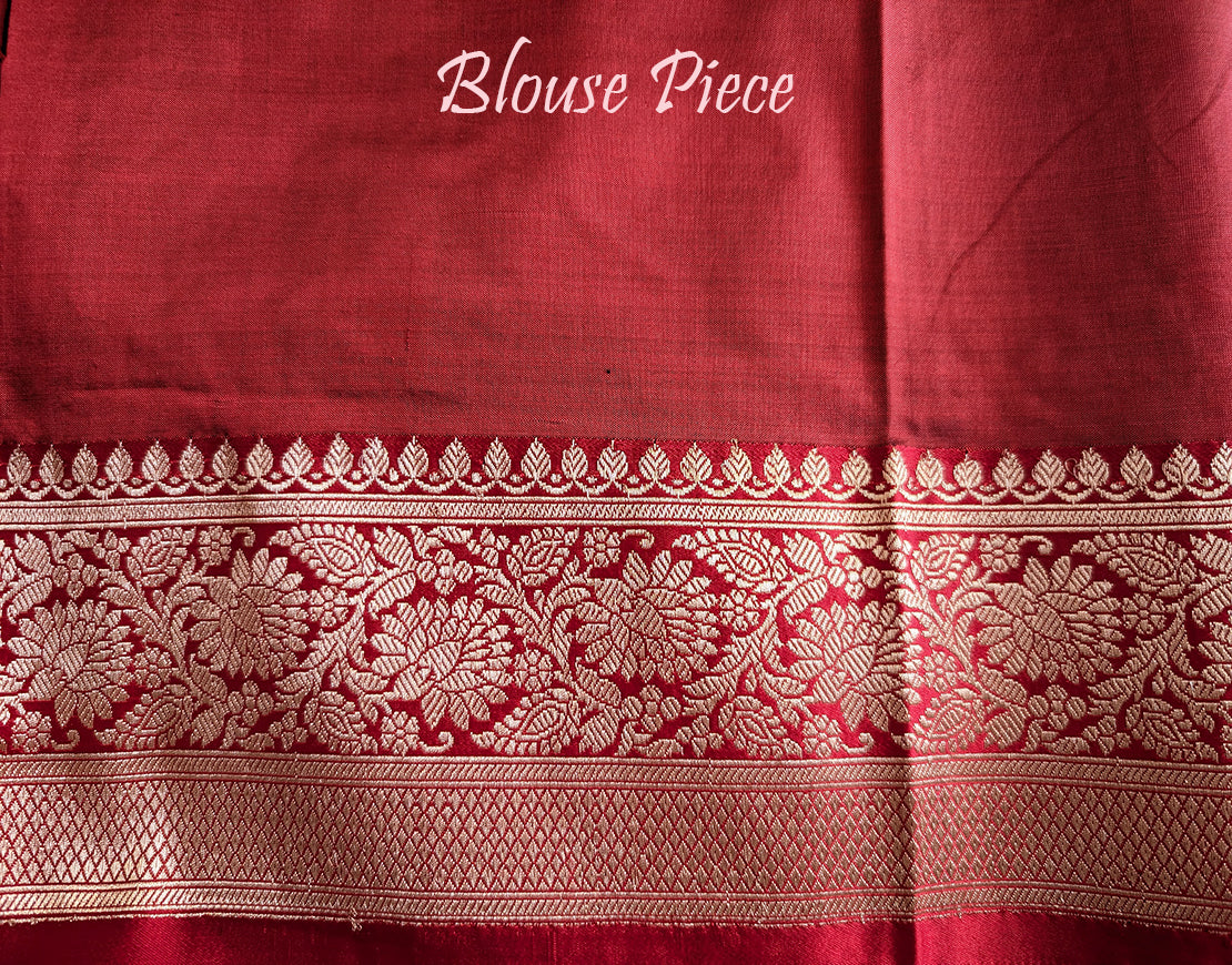 Royal Blue Pure Banarasi Handloom Katan Silk Saree – Handloom Saree Online India | Elegantt Drapes