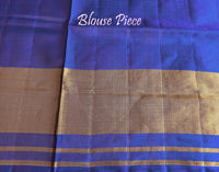 Blue Pure Mulberry Silk Rajkot Patola Saree – Handloom Saree Online India | Elegantt Drapes