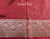 Green Banarasi Handloom Katan Silk Saree 3 – Handloom Saree Online India | Elegantt Drapes