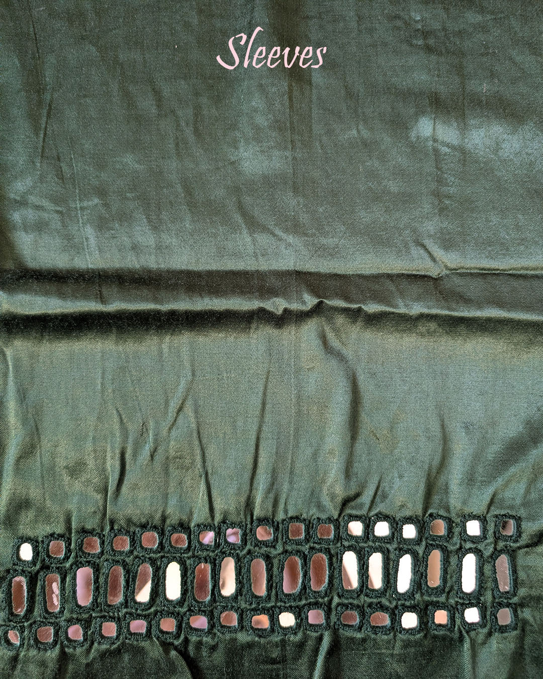 Green Mashru Silk Kutch Mirror Work Blouse – Handloom Saree Online India | Elegantt Drapes