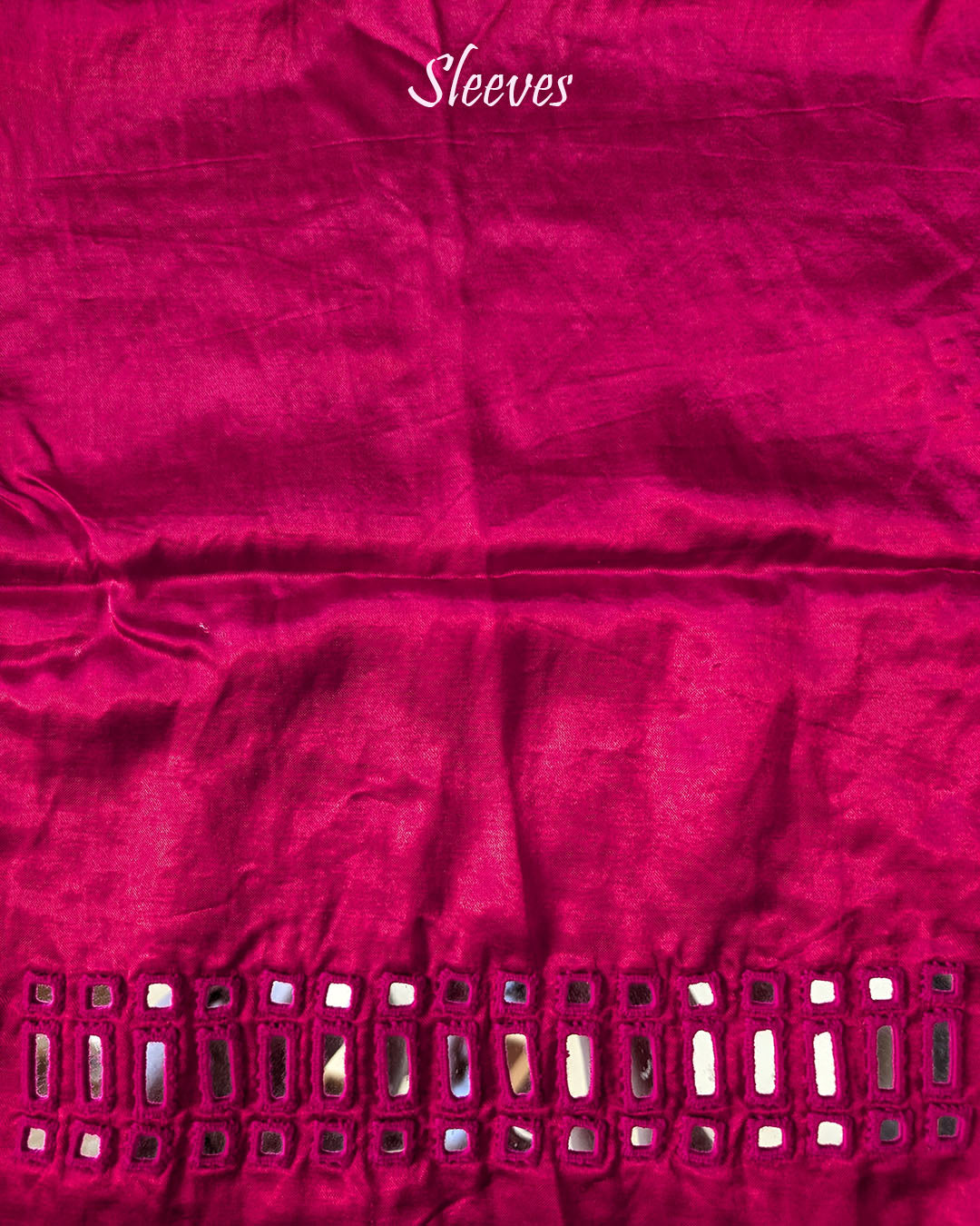 Magenta Mashru Silk Kutch Mirror Work Blouse – Handloom Saree Online India | Elegantt Drapes