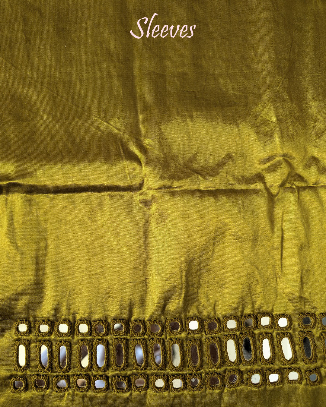 Ochre Mashru Silk Kutch Mirror Work Blouse – Handloom Saree Online India | Elegantt Drapes