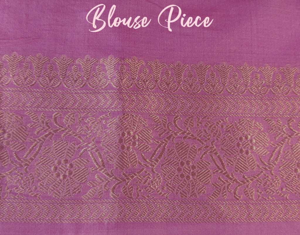 Onion Pink Pure Banarasi Katan Silk Floral Jaal Saree – Handloom Saree Online India | Elegantt Drapes