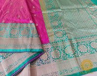 Pink Pure Banarasi Handloom Katan Silk Saree – Handloom Saree Online India | Elegantt Drapes