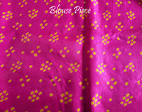 Pink Peach Pure Gajji Silk Rai Bandhej Saree – Bandhani Saree Online India | Elegantt Drapes