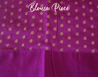 Pink Banarasi Handloom Pure Katan Silk Saree – Handloom Saree Online India | Elegantt Drapes