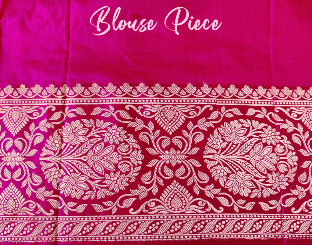 Purple Banarasi Handloom Pure Katan Silk Saree – Handloom Saree Online India | Elegantt Drapes