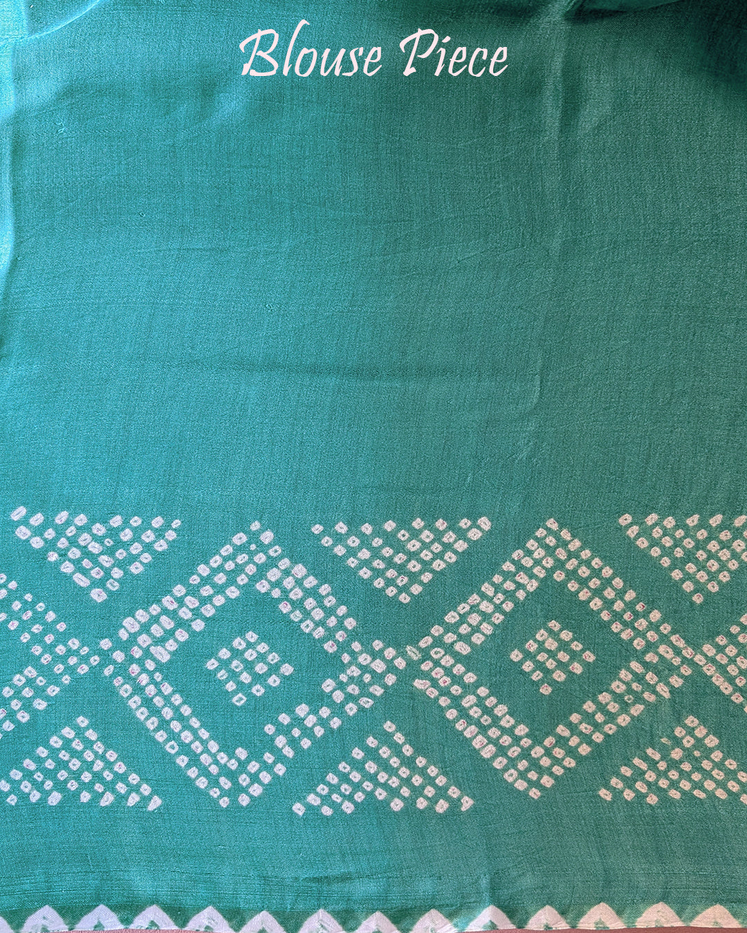 Sea Green Pure Gajji Silk Bandhani Saree – Bandhani Saree Online India | Elegantt Drapes