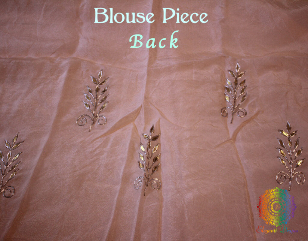 Red Upada Silk Gota Patti Handwork Saree – Handloom Saree Online India | Elegantt Drapes