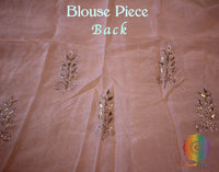 Red Upada Silk Gota Patti Handwork Saree – Handloom Saree Online India | Elegantt Drapes