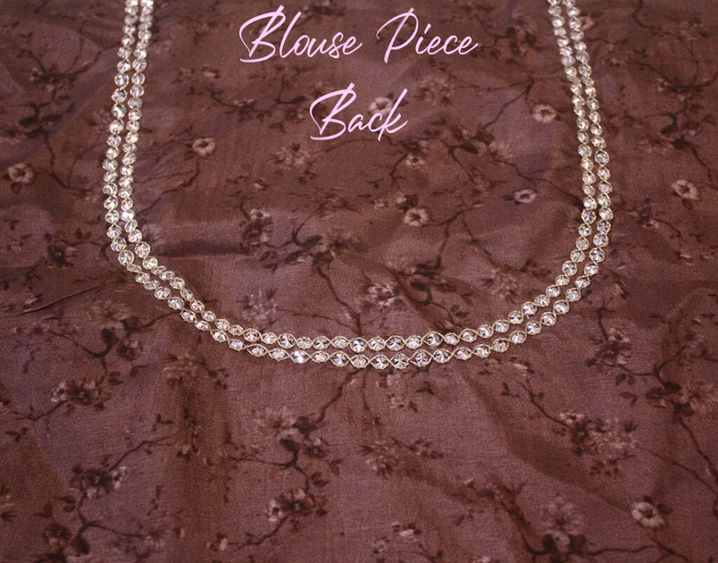 White Floral Printed Pure Organza Gota Patti Saree – Handloom Saree Online India | Elegantt Drapes