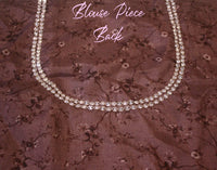 White Floral Printed Pure Organza Gota Patti Saree – Handloom Saree Online India | Elegantt Drapes